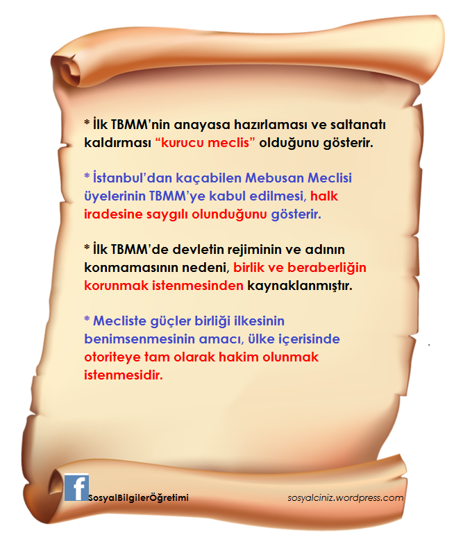 Milli Mücadele Hazırlık Dönemi Genel Özellikleri-2