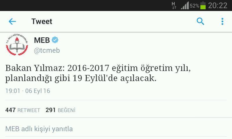 Okullar 19 Eylül’de açılacak