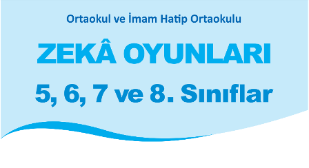 Ortaokullar ve İmam Hatip Ortaokulları İçin Zeka Oyunları Kitabı (5-6-7-8)