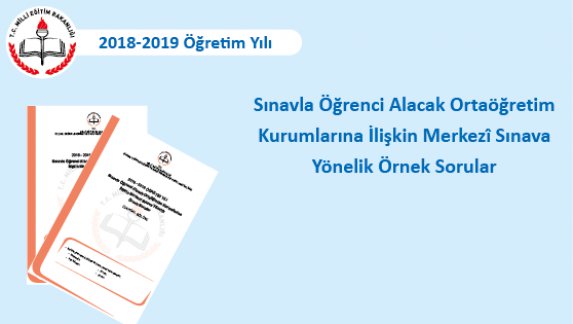 Tüm Ayların MEB T.C. İnkılap Tarihi Örnek Soruları Toplu Halde