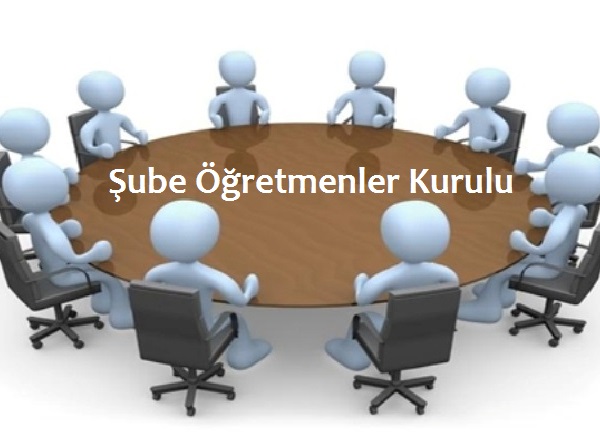 2021-2022 Şube Öğretmenler Kurulu Toplantı Tutanağı