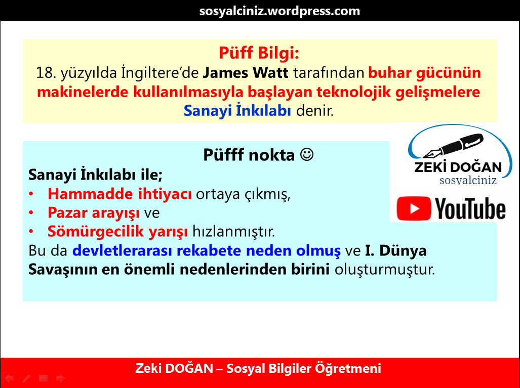 Uyanan Avrupa Sarsılan Osmanlı-Fikir Akımları Ders Notu Püf Noktalar