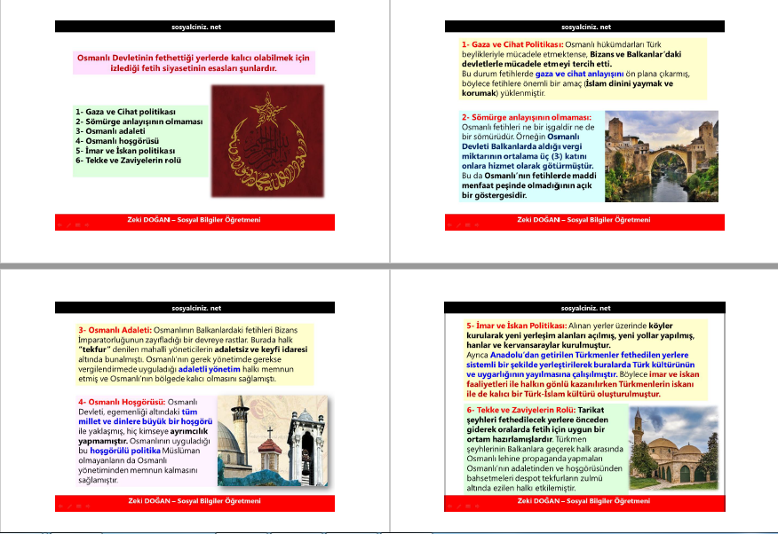 Osmanlı Devletinin Fetih Siyaseti