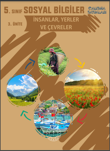 Sosyal Bilgiler 5 TEGM Materyal İnsanlar Yerler ve Çevreler Ünitesi Çalışma Sayfaları