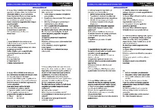 Düzenli Ordunun Kurulması Tarama Testi