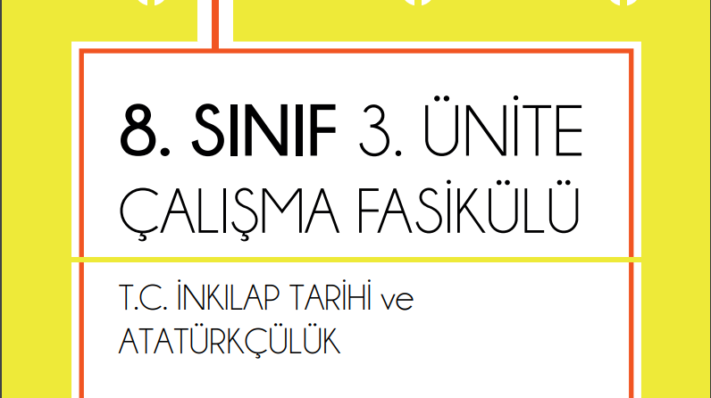 T.C. İnkılap Tarihi ve Atatürkçülük 3.Ünite MEB Çalışma Fasikülleri