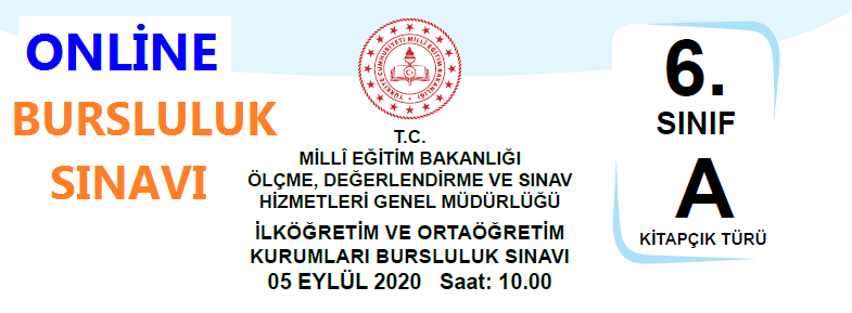Sosyal Bilgiler 6 2020 Bursluluk Sınavı Online