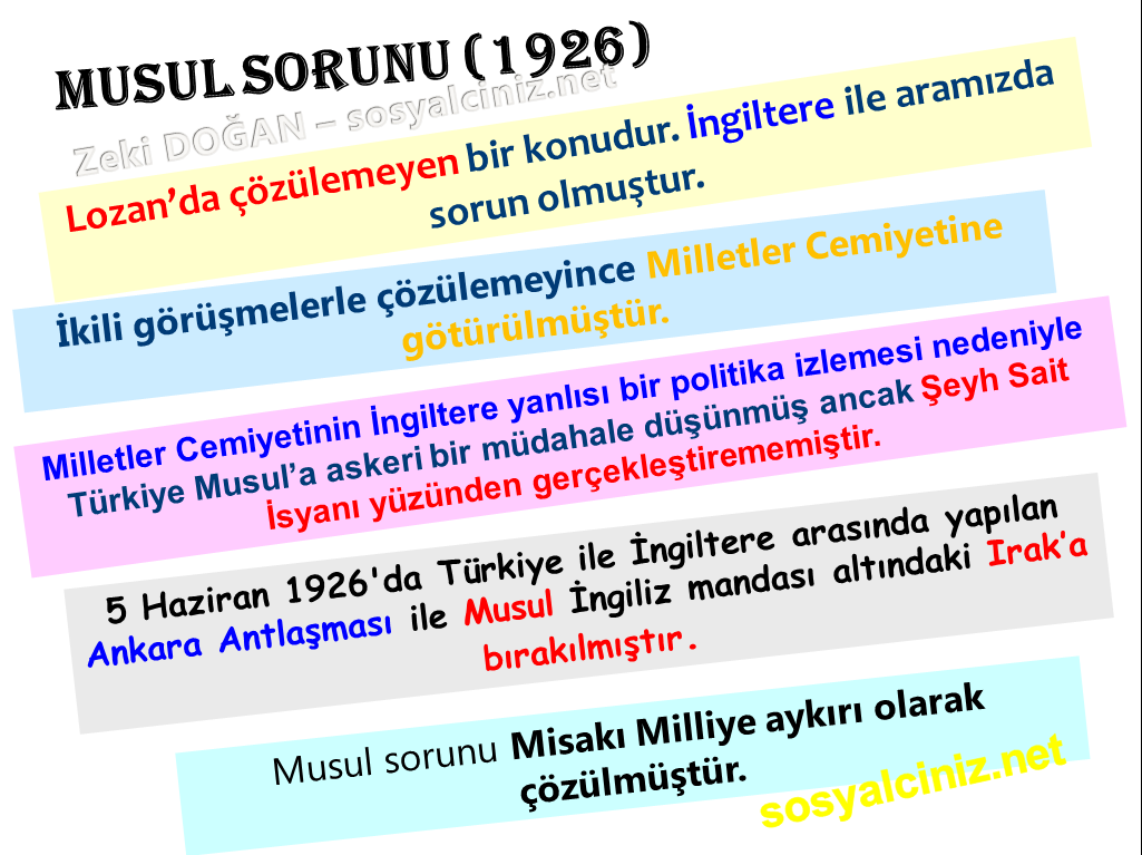 Dış Politika Gelişmeleri LGS Notları