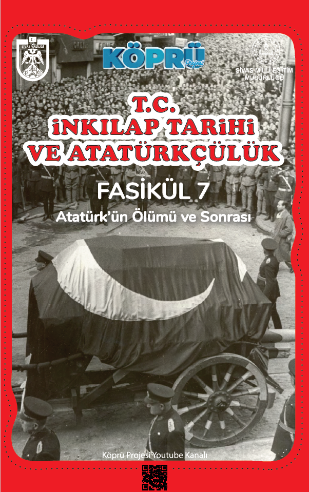 Sivas MEM 7. Ünite Atatürk’ün Ölümü ve Sonrası Testleri