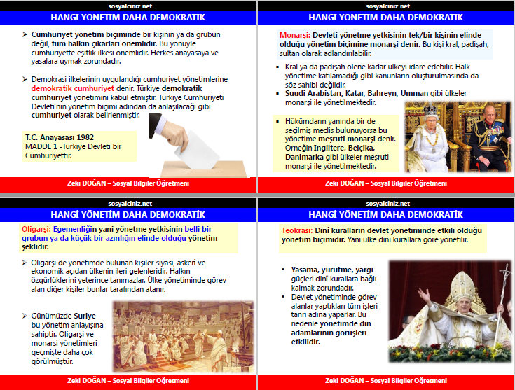 Hangi Yönetim Daha Demokratik