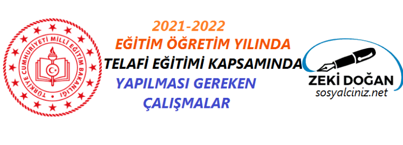 2021-2022 Telafi Eğitimi İçin Öneriler