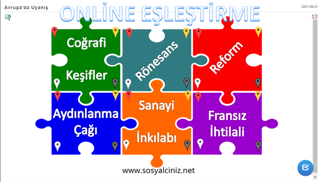 Uyanan Avrupa Online Eşleştirme