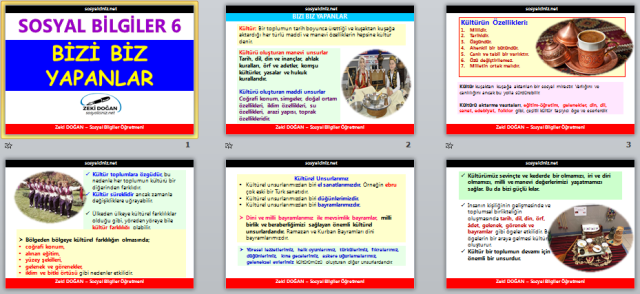 Bizi Biz Yapanlar Sunu