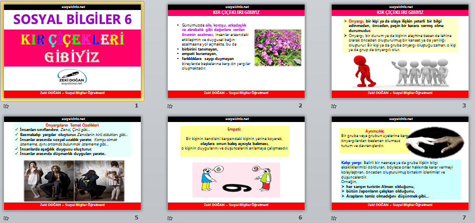 Kır Çiçekleri Gibiyiz Sunu