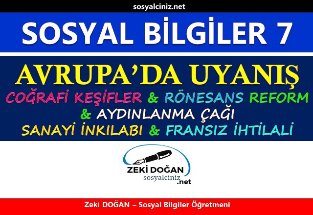 Avrupa’da Uyanış Sunu