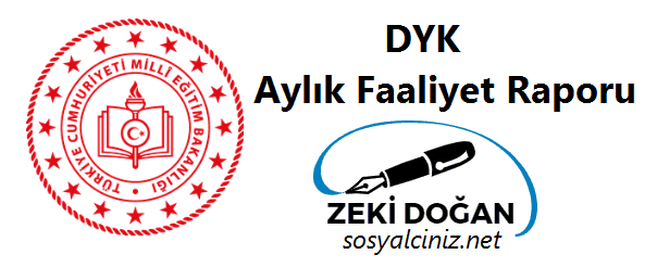 DYK Aylık Faaliyet Raporu