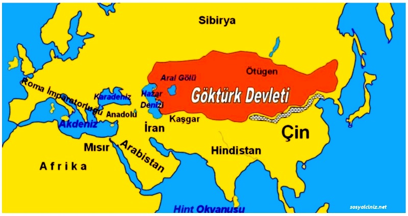 İlk Türk Devletleri Haritaları