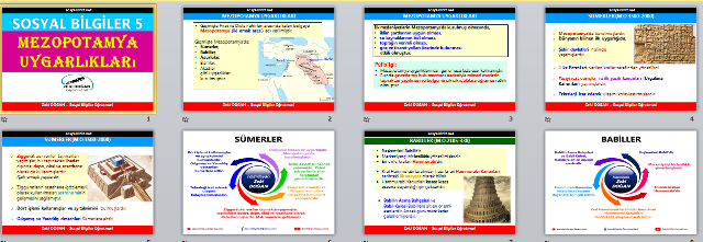 Mezopotamya Uygarlıkları Sunu