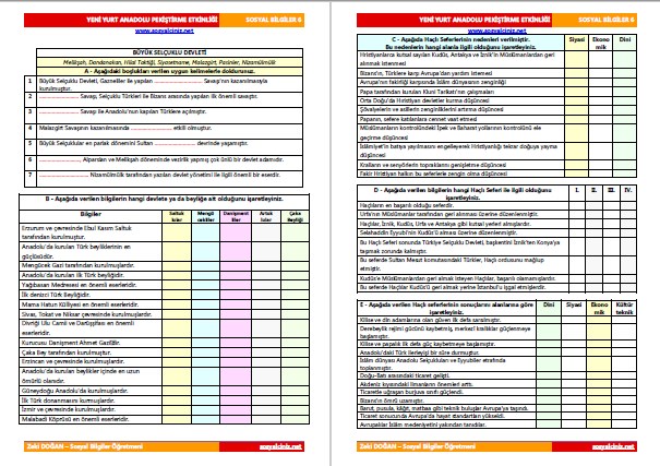 Yeni Yurt Anadolu Pekiştirme Etkinliği