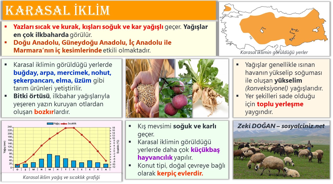 Karasal İklim
