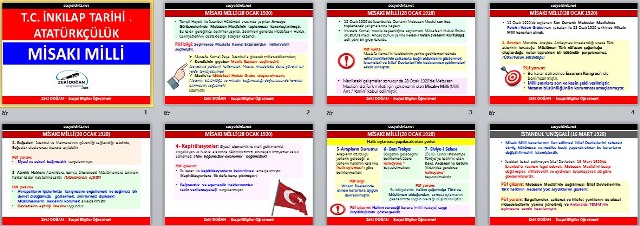 Misakı Milli’nin İlanı-İstanbul’un İşgali Sunu