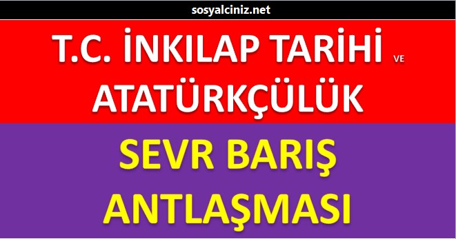 Sevr Barış Antlaşması Sunu