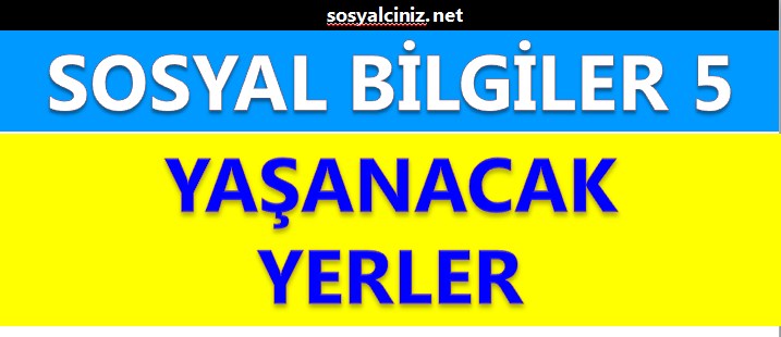 Yaşanacak Yerler Sunu