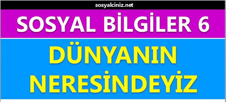 Dünyanın Neresindeyiz Sunu
