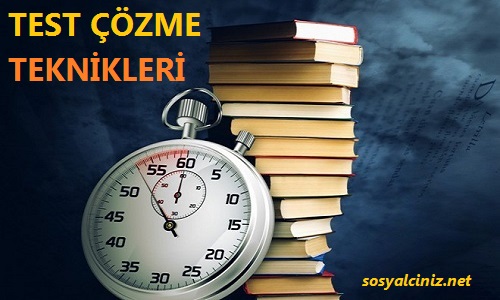 Test Çözme Teknikleri