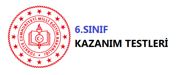 6. Sınıf Türkçe Kazanım Testleri