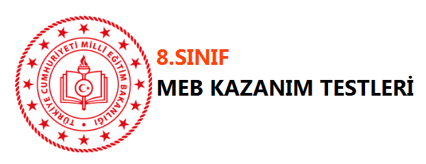 8. Sınıf İngilizce Kazanım Testleri