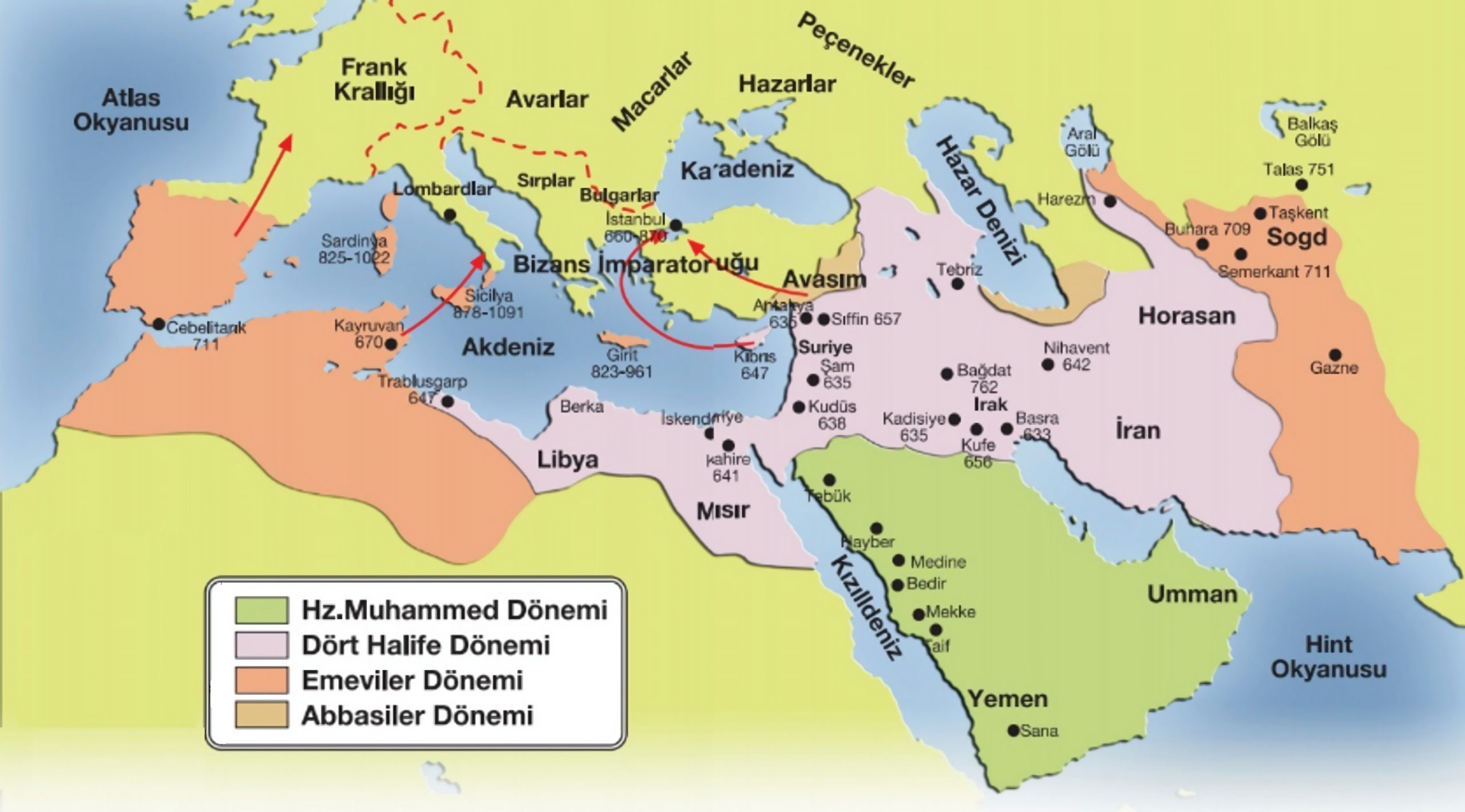 İslam Devleti Haritası
