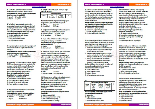 Nereye Yerleşelim Test 2