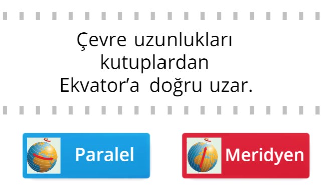 Paralel mi Meridyen mi?