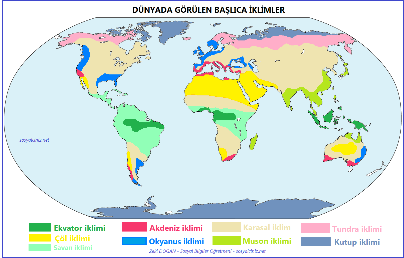 Doğal Varlıklar | Sosyal Bilgiler - Sosyalciniz - Zeki DOĞAN