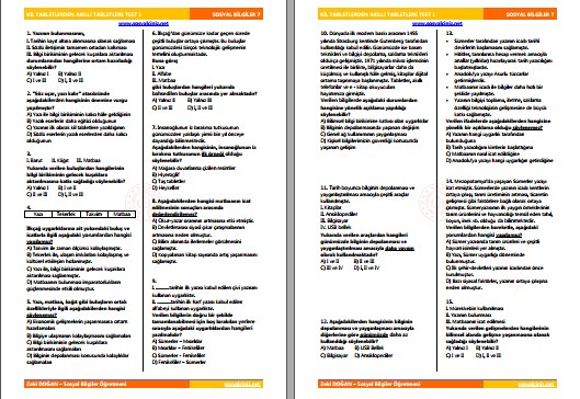 Kil Tabletlerden Akıllı Tabletlere Test 1