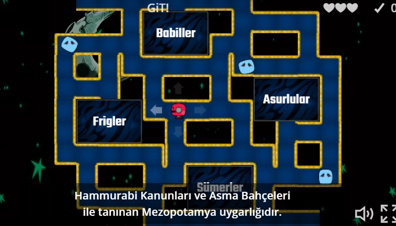 Mezopotamya Uygarlıkları Labirent Kovalamaca