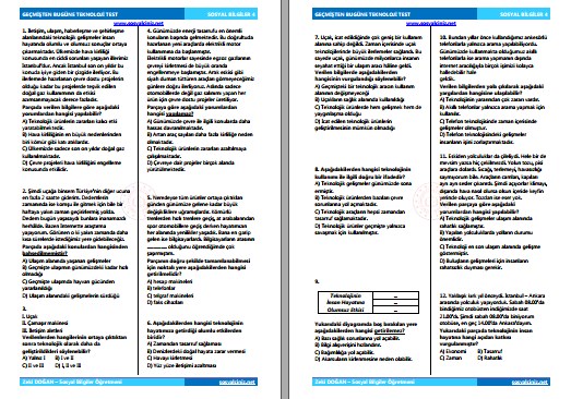 Geçmişten Bugüne Teknoloji Test