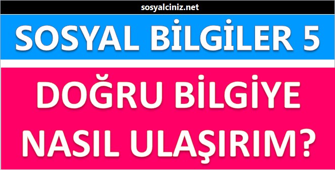Doğru Bilgiye Nasıl Ulaşırım Sunu