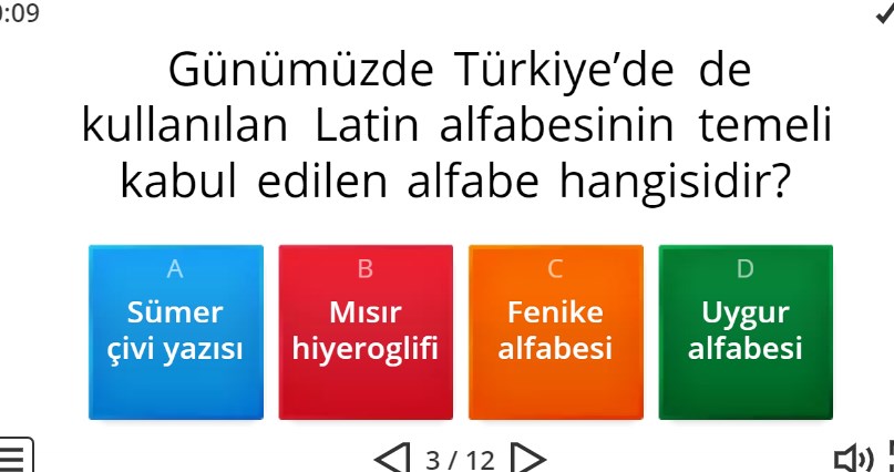 Sosyal Bilgiler 7 Bilim Teknoloji ve Toplum Online Test