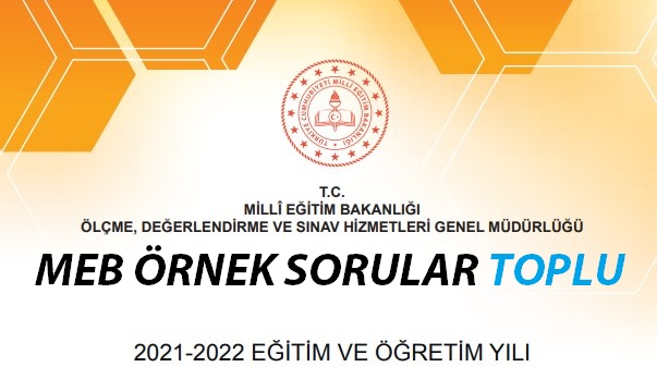 2021-2022 MEB Örnek Sorular (Toplu)