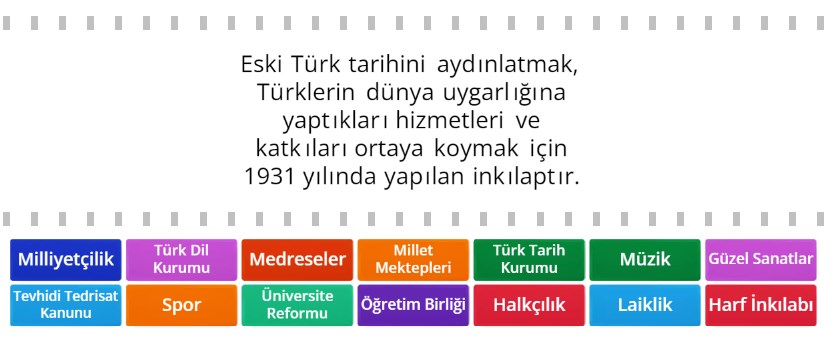 Eğitim ve Kültür Alanında Gelişmeler Online Eşleştirme