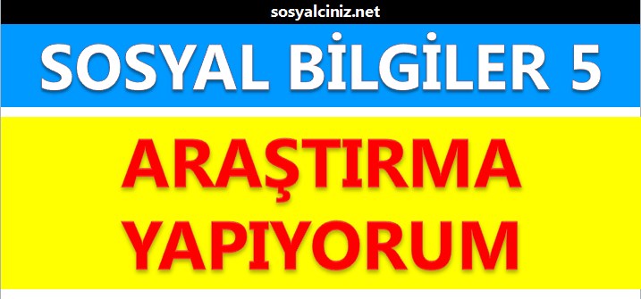 Araştırma Yapıyorum Sunu