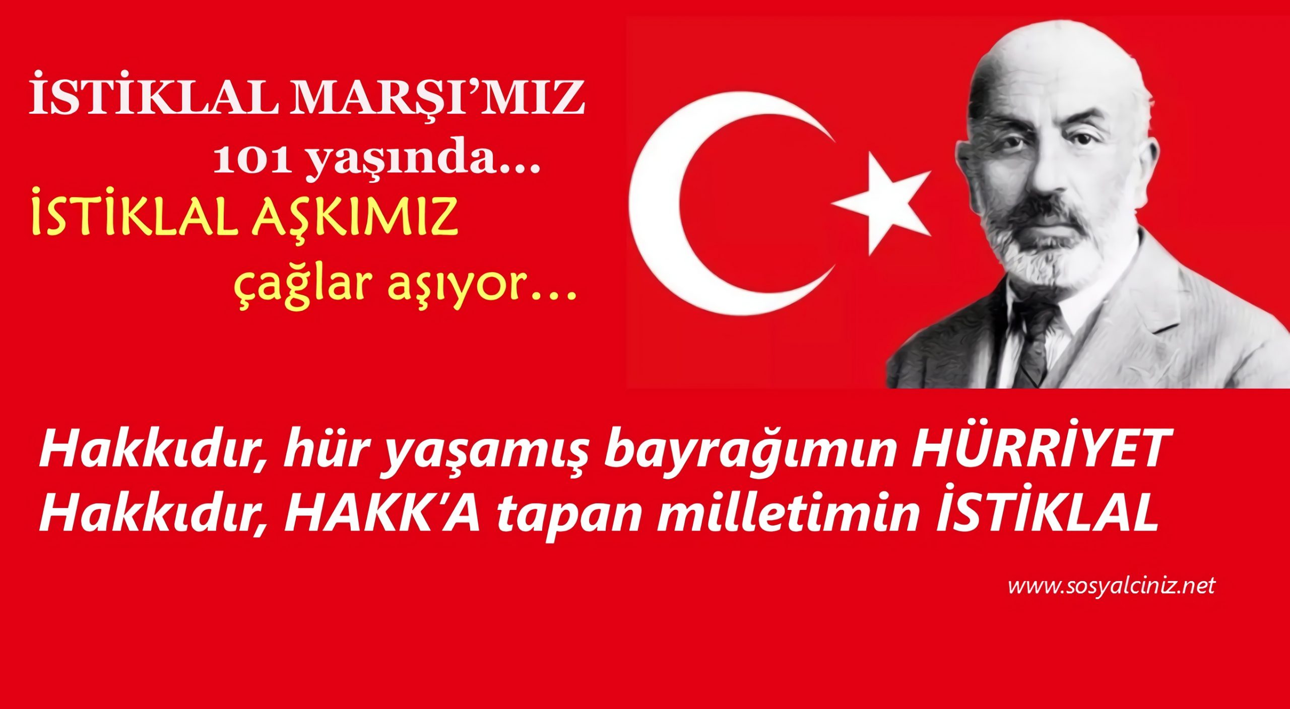 İstiklal Marşı’mız 101 yaşında