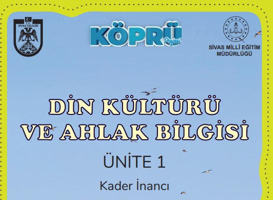 8. Sınıf Din Kültürü 1. Ünite Kader İnancı Fasikülü