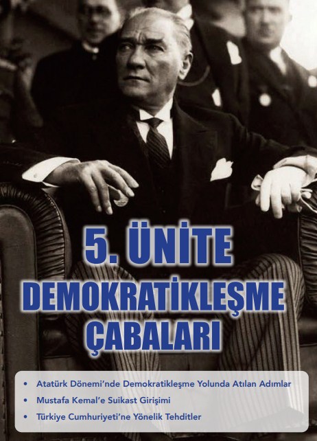 T. C. İnkılap Tarihi 5. Ünite Demokratikleşme Çabaları MEB Çalışma Kitabı