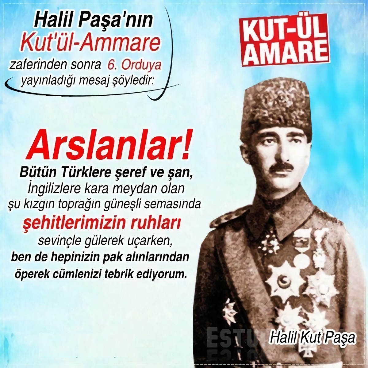 Kut’ül Amare Zaferi Görselleri