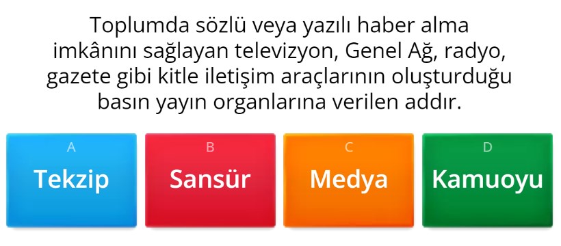 Karar Alma Sürecinde Ben De Varım Online Test