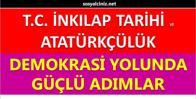 Demokrasi Yolunda Güçlü Adımlar Sunu