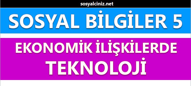 Ticaret ve Teknoloji Sunu